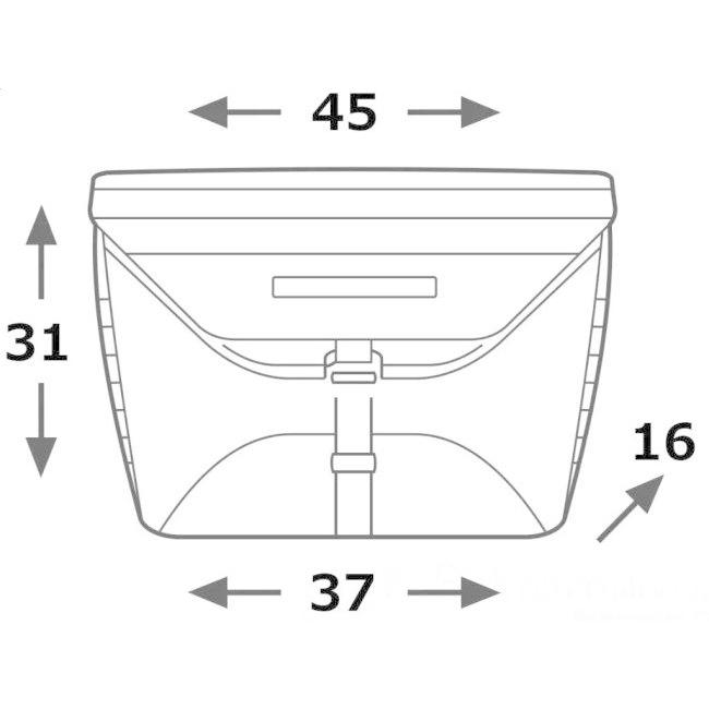 HEPCO＆BECKER ヘプコ＆ベッカー サイドソフトケース 「X Travel C-Bow」 左右セット 車種別専用ステー「C-Bow」搭載車 サイドバッグ 車体用バッグ・ケース | ヘプコ＆ベッカー | 07