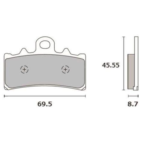 RK JAPAN RKジャパン Mega Alloy X(メガアロイ) ブレーキパッド G310GS G310R DUKE 390 BMW KTM ブレーキ | RK JAPAN | 02