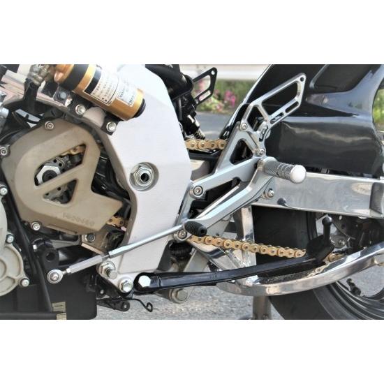 K-FACTORY - ケイファクトリー ライディングステップ 色つや：百貨店黒いこと TZR250 YAMAHA ヤマハ うしろ側足どり 足どり 足回転運動 バックステップ-バイク-ステップ、ペダル