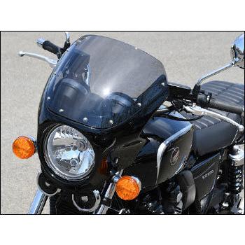 CHIC DESIGN シックデザイン ロードコメット2 スクリーンカラー：クリア / カラー：ダークネスブラックメタリック(ストライプ) CB1100 HONDA ホンダ カウル関連
