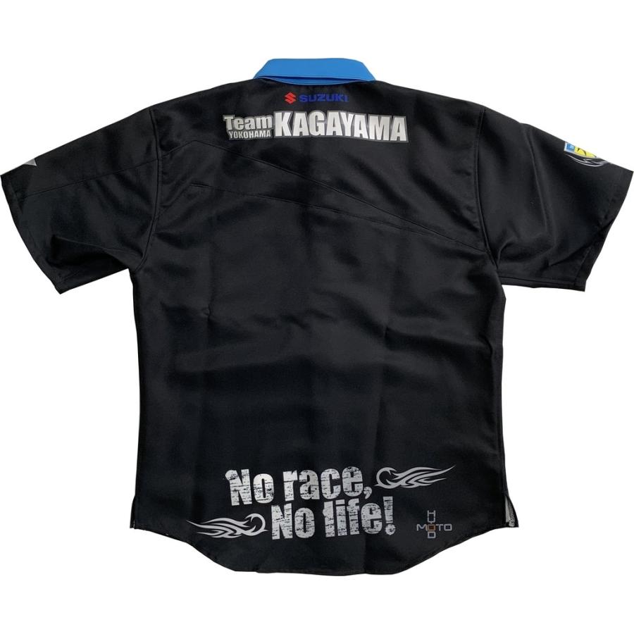 Team KAGAYAMA Team KAGAYAMA:チームカガヤマ Team KAGAYAMA×HYODコラボ　PITシャツ サイズ：L｜webike｜02