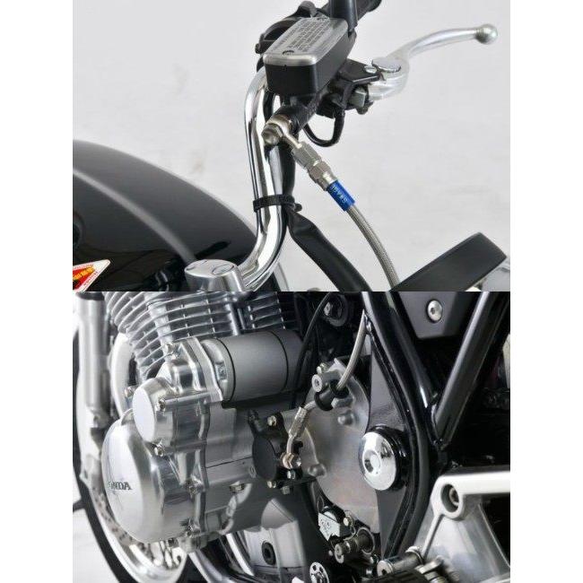 SWAGE-LINE スウェッジライン プロ クラッチホースキット ホースカラー：ブラックスモーク CB1100EX HONDA ホンダ ブレーキホース・クラッチホース ブレーキの画像