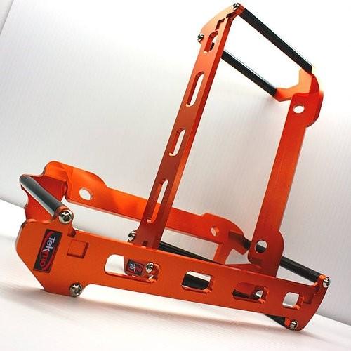 Tekmo Racing テクモレーシング ラジエーターガード カラー：ブルー