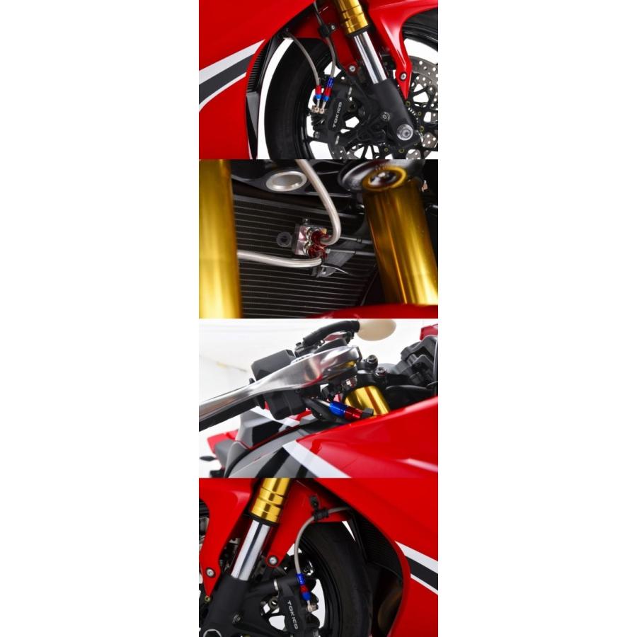 SWAGE-LINE スウェッジライン プロ フロント ブレーキホースキット ホースカラー：クリア CBR1000RR SP HONDA ホンダ ブレーキホース・クラッチホース ブレーキ
