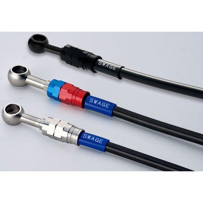 SWAGE-LINE SWAGE-LINE:スウェッジライン スウェッジライン プロ フロント ブレーキホースキット YZF-R6 YAMAHA ヤマハ