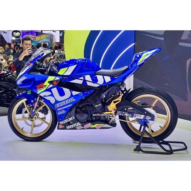 SNIPER スナイパー バックステップ ABS対応4ポジション＋レーシング用6ポジション カラー：ブルー GSX-R125 ABS GSX-S125 SUZUKI スズキ ステップ 足回り_10