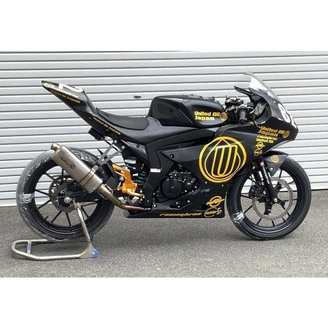 SNIPER スナイパー バックステップ ABS対応4ポジション＋レーシング用6ポジション カラー：ブルー GSX-R125 ABS GSX-S125 SUZUKI スズキ ステップ 足回り_11