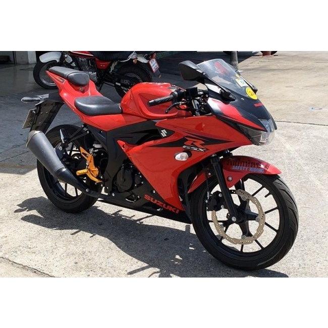 SNIPER スナイパー バックステップ ABS対応4ポジション＋レーシング用6ポジション カラー：ブルー GSX-R125 ABS GSX-S125 SUZUKI スズキ ステップ 足回り_16