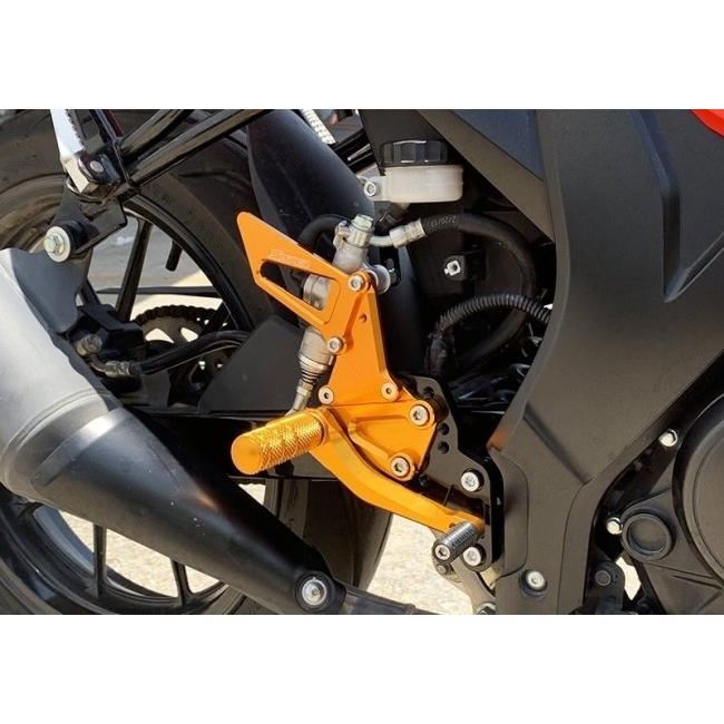 SNIPER スナイパー バックステップ ABS対応4ポジション＋レーシング用6ポジション カラー：ブルー GSX-R125 ABS GSX-S125 SUZUKI スズキ ステップ 足回り_4