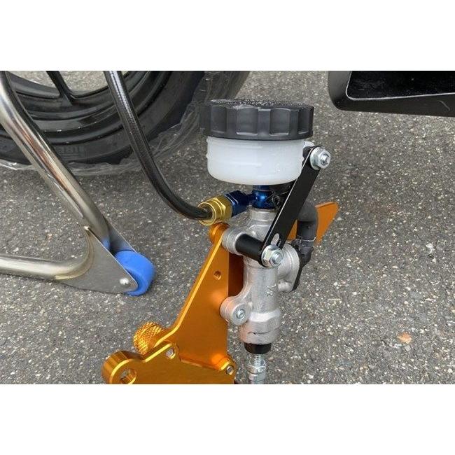 SNIPER スナイパー バックステップ ABS対応4ポジション＋レーシング用6ポジション カラー：ブルー GSX-R125 ABS GSX-S125 SUZUKI スズキ ステップ 足回り_5