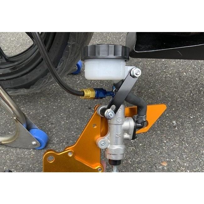SNIPER スナイパー バックステップ ABS対応4ポジション＋レーシング用6ポジション カラー：ブルー GSX-R125 ABS GSX-S125 SUZUKI スズキ ステップ 足回り_7