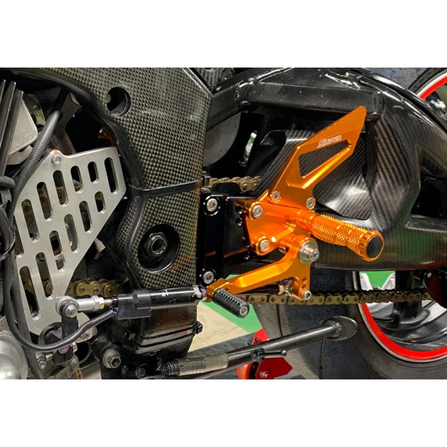 SNIPER スナイパー レース用バックステップ ZX-10R ZX-10RR ZX-10