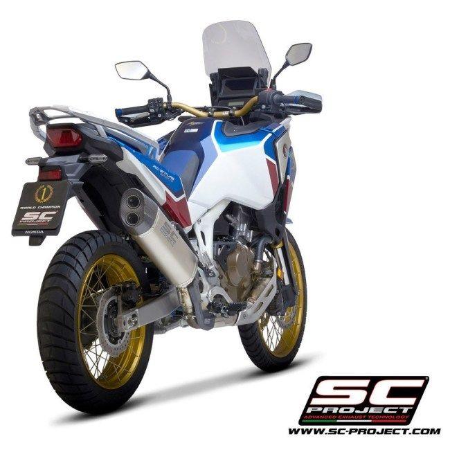 SC-PROJECT SCプロジェクト アドベンチャー スリップオンサイレンサー【公道走行可】 CRF1100L AFRICA TWIN ADVENTURE SPORTS DCT HONDA ホンダ マフラー_3