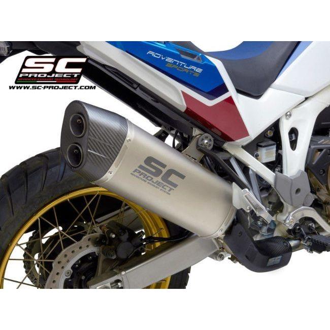 SC-PROJECT SCプロジェクト アドベンチャー スリップオンサイレンサー【公道走行可】 CRF1100L AFRICA TWIN ADVENTURE SPORTS DCT HONDA ホンダ マフラー_5