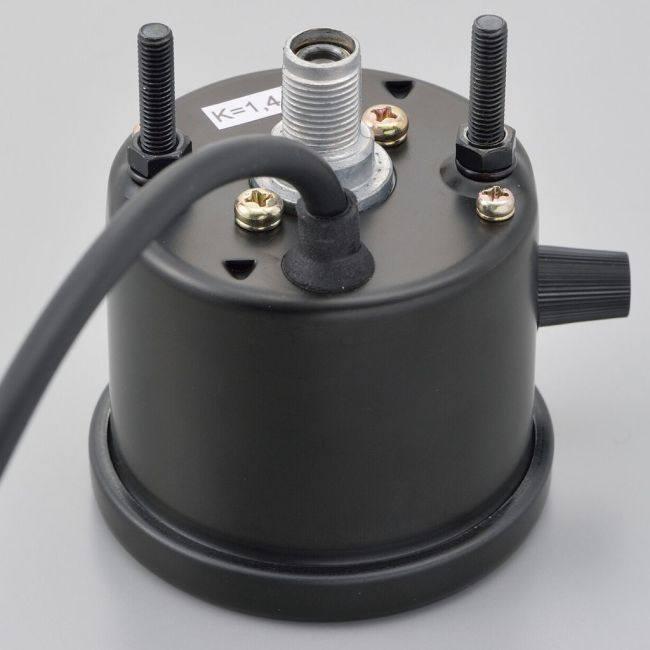 DAYTONA デイトナ 機械式スピードメーター 140km／h タイプ：ブラックボディ／ブラックパネル スピードメーター メーター・インジケーター関係 電装系の画像