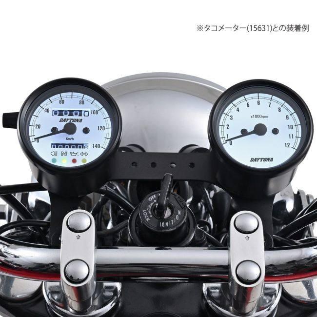 DAYTONA 機械式スピードメーター 71883 Φ85機械式メーター(LED照明)スピードメーター 1個 DAYTONA