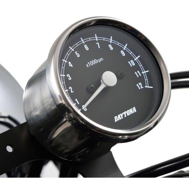 バイク SR400に付けていたDaytona スピードメーター インジケーター付き