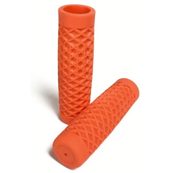 KIJIMA キジマ VANS &times; CULTコラボレーショングリップ  7／8&rdquo;インチ カラー：オレンジ HONDA ホンダ KAWASAKI カワサキ SUZUKI スズキ YAMAHA ヤマハ グリップ