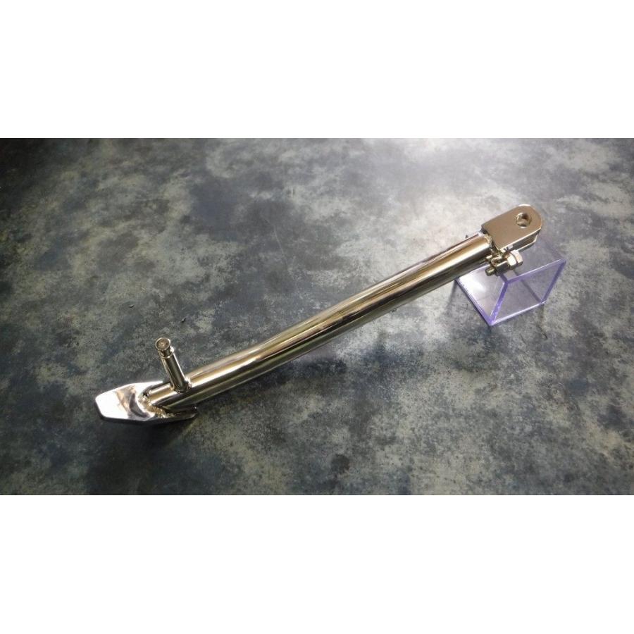 MARVELOUS ENGINEERING マーベラスエンジニアリング ストッパー付きステンレスサイドスタンド GPZ900R KAWASAKI カワサキ サイドスタンド フレーム | MARVELOUS ENGINEERING