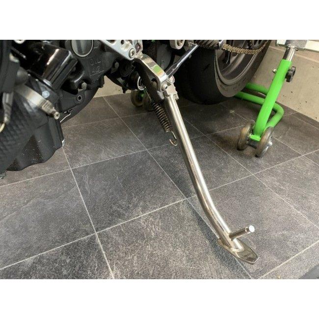 MARVELOUS ENGINEERING マーベラスエンジニアリング ステンレスサイドスタンド スタンドの延長長さ：21ｍｍ / スタンドセンサー：あり スタンドフック：あり