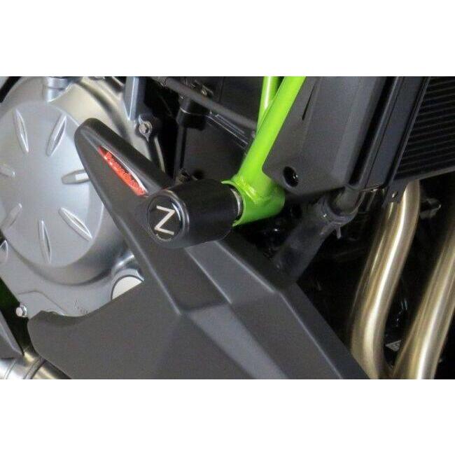 ブランド登録なし - POWERBRONZE 発動機スライダー 色合い：脂製緑であること Z650 Z650RS KAWASAKI カワサキ エンジンスライダー・フレームスライダー ひな型