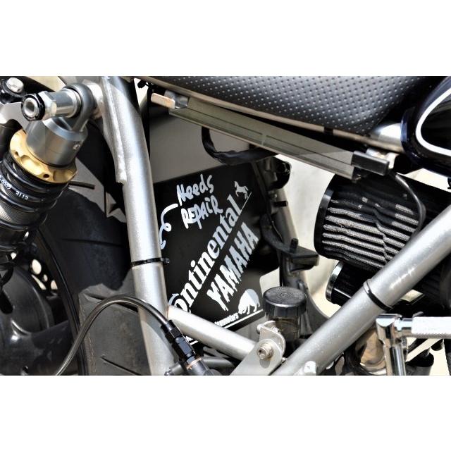 AN-BU アンブ アルミ製マッドガード SR400 SR500 YAMAHA ヤマハ その他汎用外装部品・ドレスアップパーツ 外装の画像