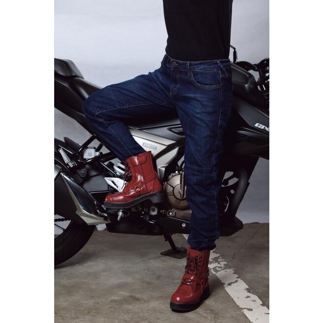 OXFORD オックスフォード AAアーマライトジーンズ【ストレート】(81cm)ブラック サイズ：34 デニムパンツ・ジーンズ・チノパンツ パンツ・ボトムス アパレル | OXFORD（バイク） | 05