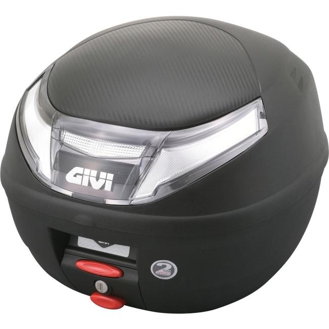 バイク　トップケース　E260 GIVI のトップケース「26L type E260 MICRO II（ストップランプ無し