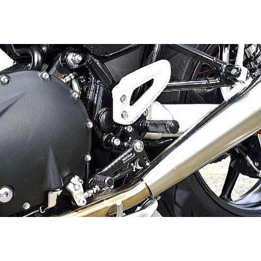 BABYFACE ベビーフェイス ステップキット カラー：シルバー SPEED TWIN TRIUMPH トライアンフ バックステップ ステップ 足回り