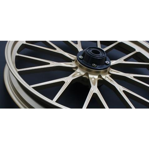 GLIDE（グライド） アルミ鍛造ホイール S18 フロント カラー：ゴールド