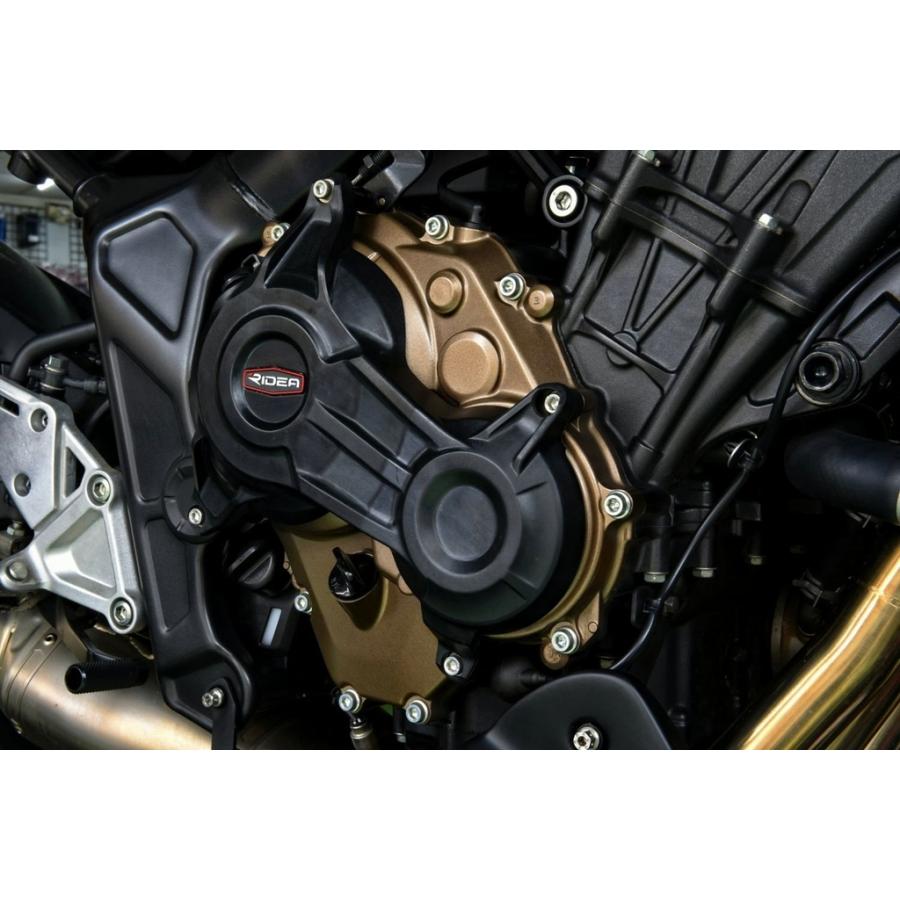 RIDEA RIDEA:リデア 炭素繊維強化エンジンカバー(2次カバー) HONDA