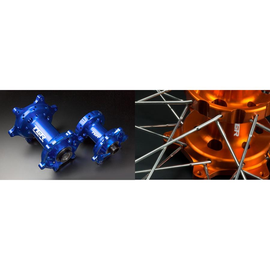 秋冬の主役◎ TGR TECHNIX GEAR ティージーアールテクニクスギア TYPE-R Super Motard(モタード)用ホイール(R単体) 【1548562640】(56375円)