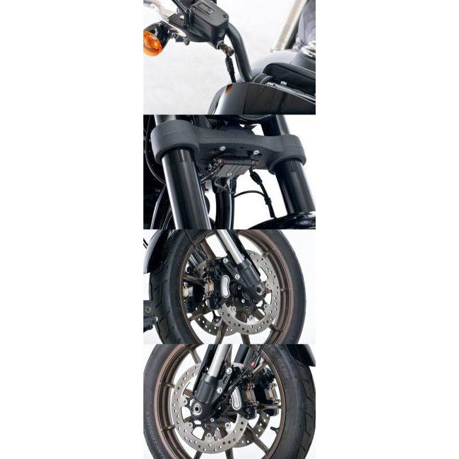ハーレーダビッドソン　スポーツスター　スウェッジラインプロ ブレーキホース SWAGE-LINE スウェッジライン プロ フロント ブレーキホースキット