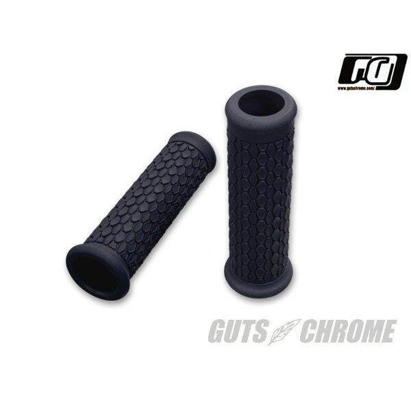 GUTS CHROME ガッツクローム HEX ラバーグリップ カラー：ブラック グリップ ハンドル | GUTS CHROME