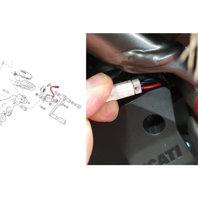 CNC Racing シーエヌシーレーシング クイックシフターリバースシフトケーブル DIAVEL 1260S HYPERMOTARD 950SP Multistrada Pikes Peak 950S DUCATI ドゥカティ | CNC RACING | 01