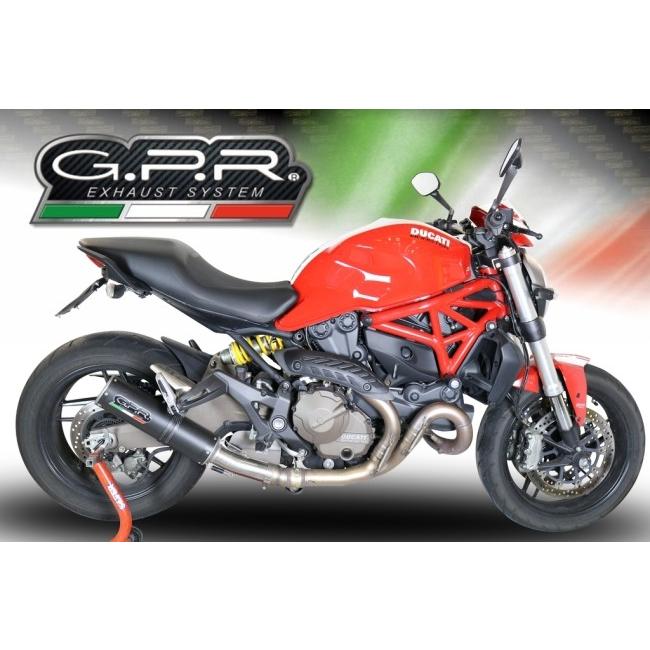 GPR ジーピーアール HOMOLOGATED スリップオンマフラー MONSTER 821 DUCATI ドゥカティ マフラーの画像