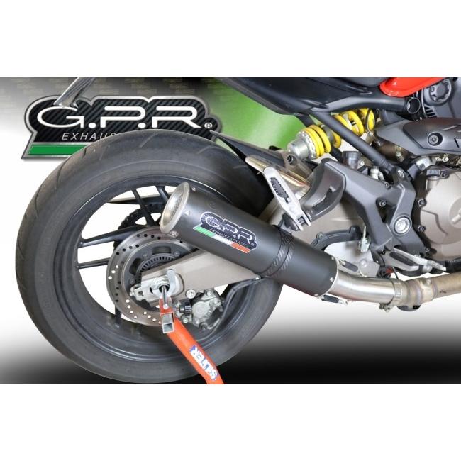 GPR ジーピーアール HOMOLOGATED スリップオンマフラー MONSTER 821 DUCATI ドゥカティ マフラーの画像