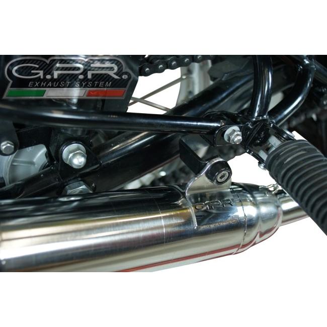 GPR ジーピーアール HOMOLOGATED スリップオンマフラー(キャタライザー 