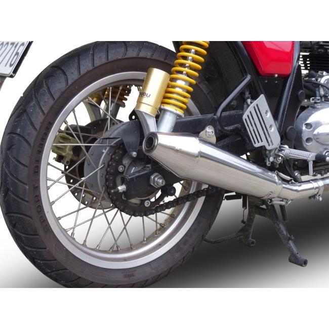 GPR ジーピーアール RACING スリップオンマフラー CONTINENTAL GT 535 ROYAL ENFIELD ロイヤルエンフィールド マフラーの画像