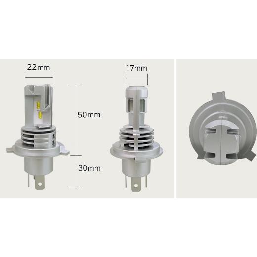 デルタダイレクト DELTA DIRECT MOTO LEDヘッド H4／HS1 6500k LED