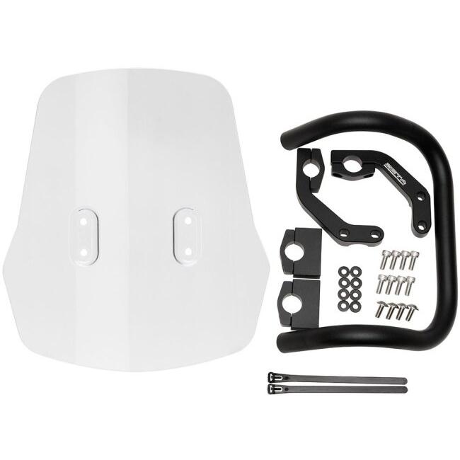 ZETA ジータ アドベンチャー ウインドシールド STDスクリーン CT125