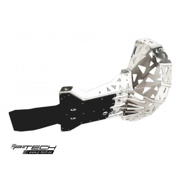 P-TECH ピーテック スキッド+チャンバーガード TE250 TE300 EXC250