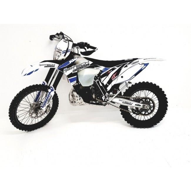 P-TECH ピーテック スキッド+チャンバーガード TE250 TE300 EXC250