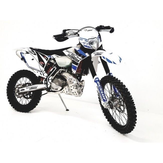 P-TECH ピーテック スキッド+チャンバーガード TE250 TE300 EXC250