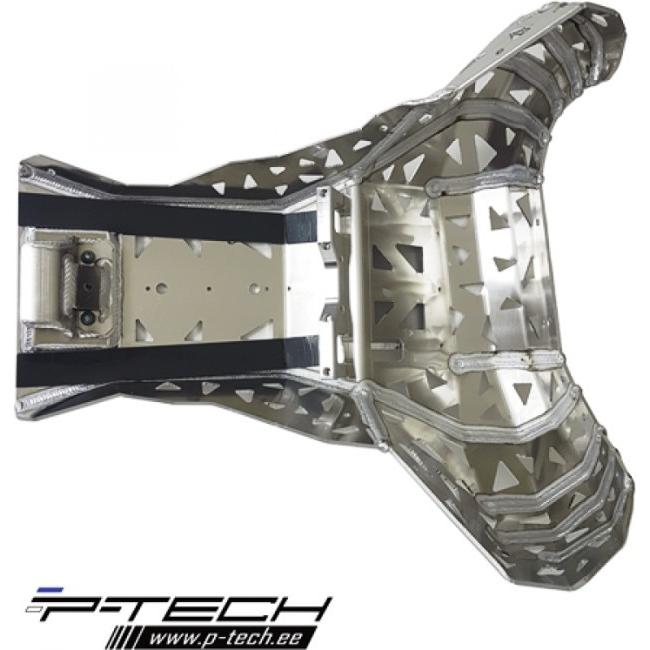 P-TECH ピーテック スキッド+チャンバーガード TE250 TE300 EXC250
