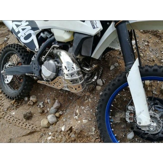 P-TECH ピーテック スキッド+チャンバーガード TE250 TE300 EXC250