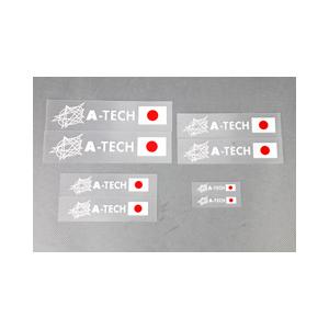 格安販売中 半額品 A-TECH A-TECH:エーテック JAPANステッカー サイズ：120×30mm epiccoacheducation.com epiccoacheducation.com