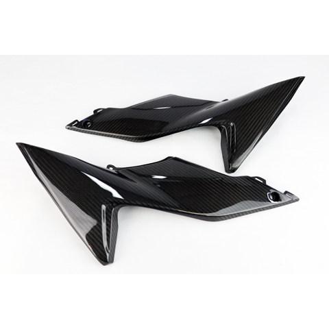 A-TECH エーテック ストリート用サイドカウルSTD タイプ：FRP黒