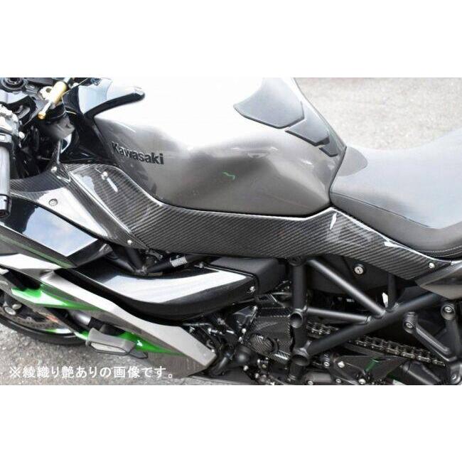 SPEEDRA（スピードラ） タンクサイドカバー ドライカーボン タイプ：綾