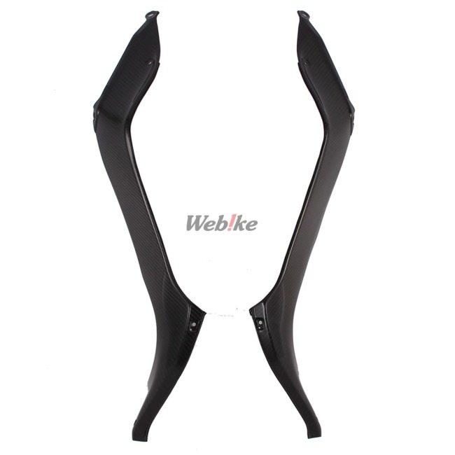 SPEEDRA スピードラ タンクサイドカバー ドライカーボン タイプ：綾織り艶あり Ninja H2 SX SE KAWASAKI カワサキ サイドカウル・サイドカバー カウル関連 外装 | SPEEDRA | 16